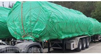 Une remorque citerne à carburant diesel sera expédiée au Gabon