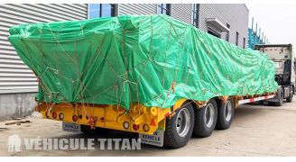 Porte Char à 3 Essieux Sera Expédiée à Djibouti