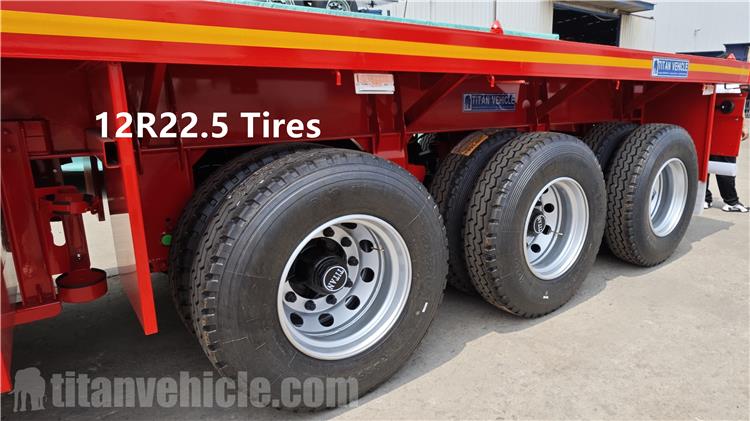 40ft Flatdeck 3 Axle Trailer for Sale In Democratic Republic of the Congo