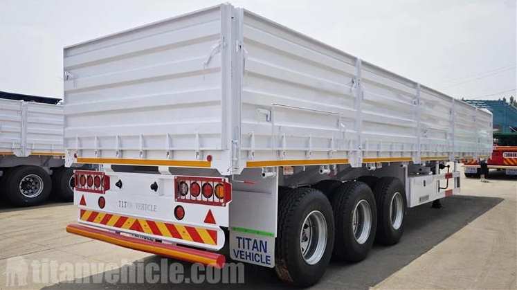 Triaxle Trailer with Bulk Sides for Sale In Zambia