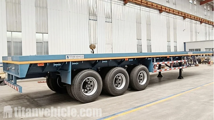 24M Extendable Flat Bed Trailer for Sale in Algeria