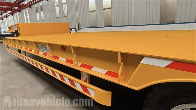 2 Line 4 Axle Low Bed Trailer Price for Sale In Guyana