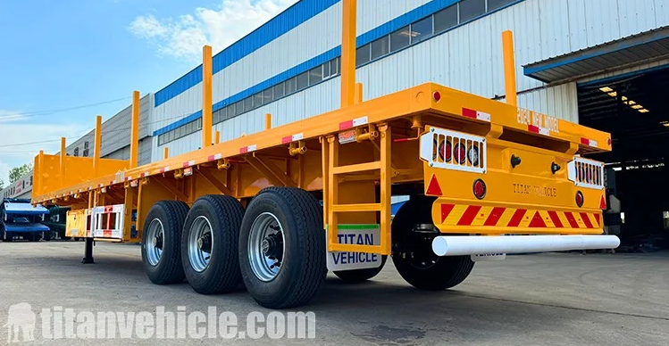 Semi Flatbed Trailer for Sale in Saudi Arabia