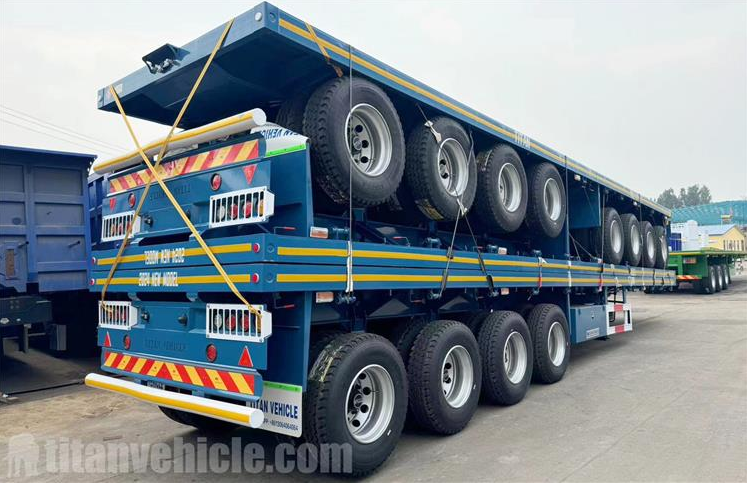 4 Axle Flatbed Platform Trailer for Sale In Jamaica