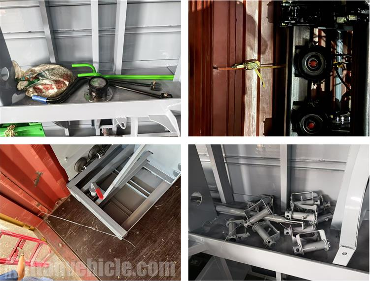 12.5m Tri Axle Trailer for Sale In Burkina Faso