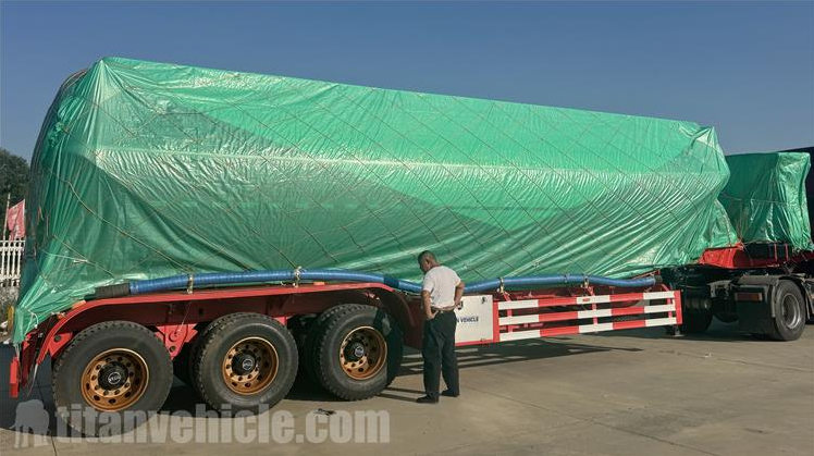 3 Axle Bulker Cement Tanker Trailer for Sale In State of Eritrea