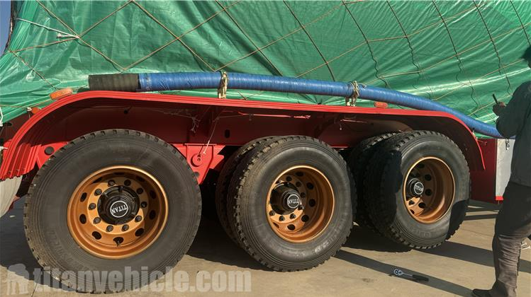 3 Axle Bulker Cement Tanker Trailer for Sale In State of Eritrea