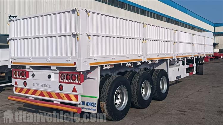 50 Ton Side Wall Trailer for Sale In Ghana
