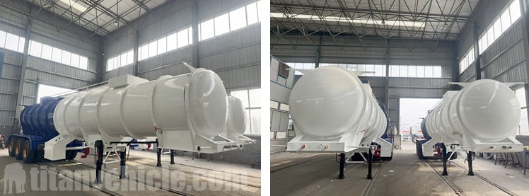 Chemical Acid Tanker Trailer for Sale in Zambia