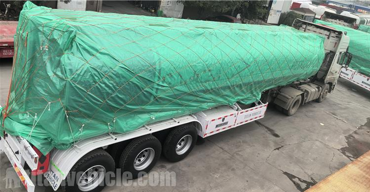 3 Axle 40000 Liters Fuel Tanker Trailer for Sale In Namibia