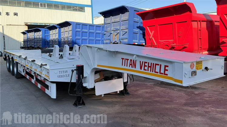 3 Axle 80 Ton Low Bed Trailer for Sale In Zimbabwe