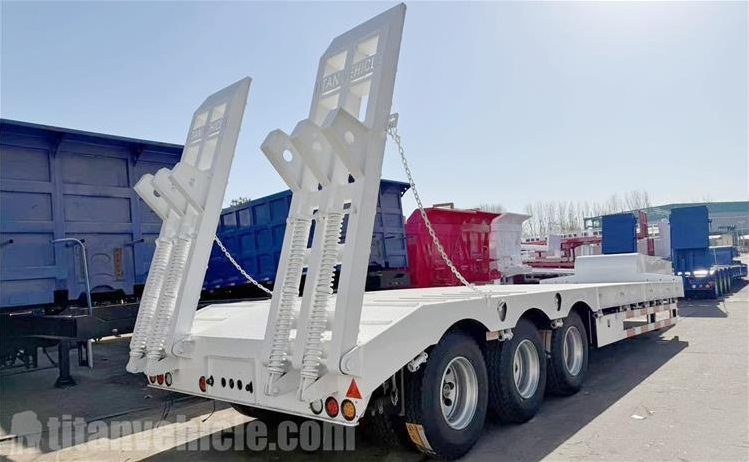 3 Axle 80 Ton Low Bed Trailer for Sale In Zimbabwe