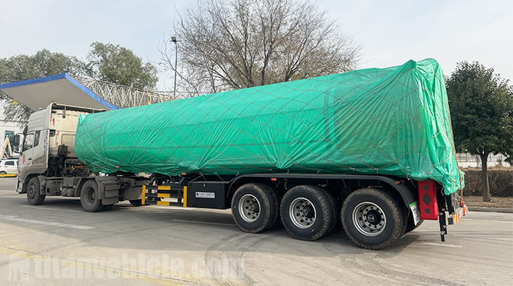 4500 Liters Fuel Tanker Trailer for Sale in Tanzania