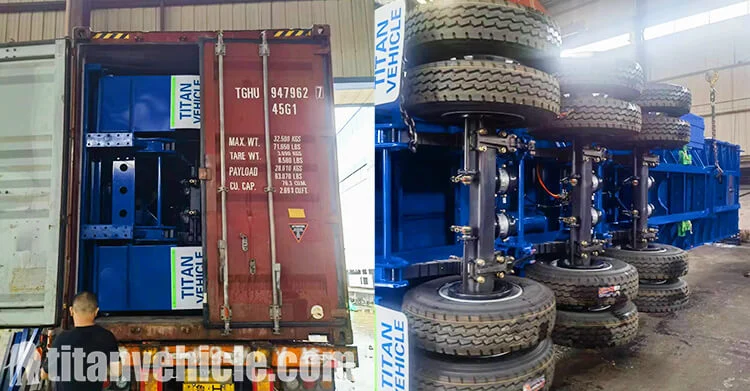 3 Axle 40 Ft Semi Flatbed Trailer for Sale in Tanzania