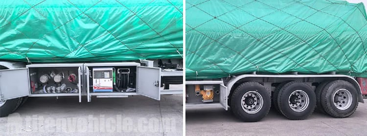 3 Axle Fuel Tanker Trailer for Sale in Zambia