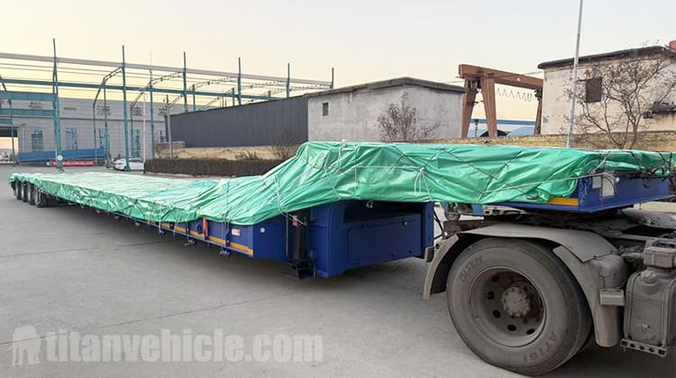100 Ton Low Low Bed Trailer Manufacturers for Sale in Philippines