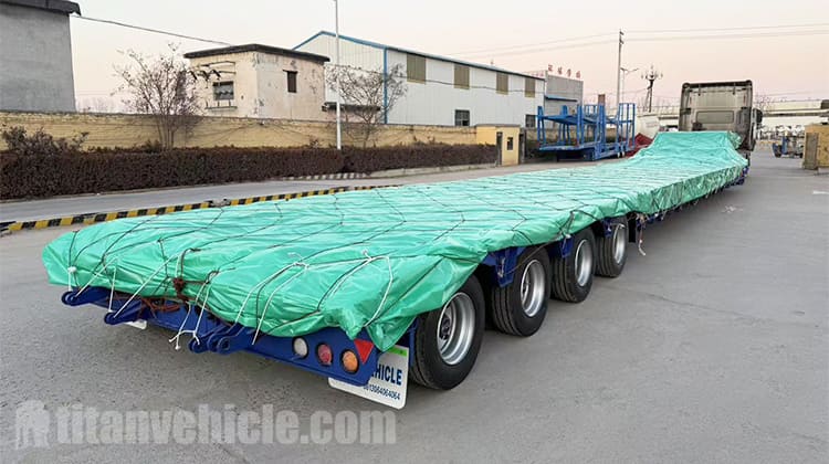 100 Ton Low Low Bed Trailer Manufacturers for Sale in Philippines