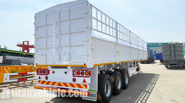 3 Axle Fence Semi Trailer for Sale in Sudan