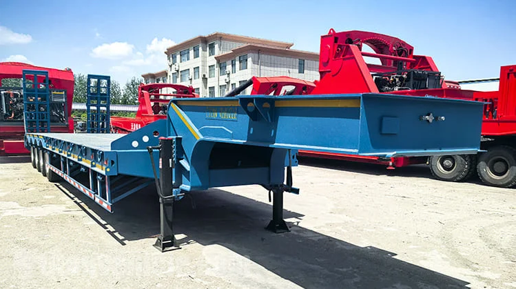4 Axle Extendable Low Bed Trailer for Sale in Guyana