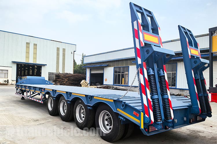4 Axle Extendable Low Bed Trailer for Sale in Guyana