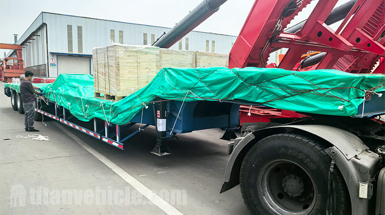 4 Axle Extendable Low Bed Trailer for Sale in Guyana