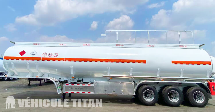 46000 Litres Semi Remorque Citerne &agrave; Vendre au Mali