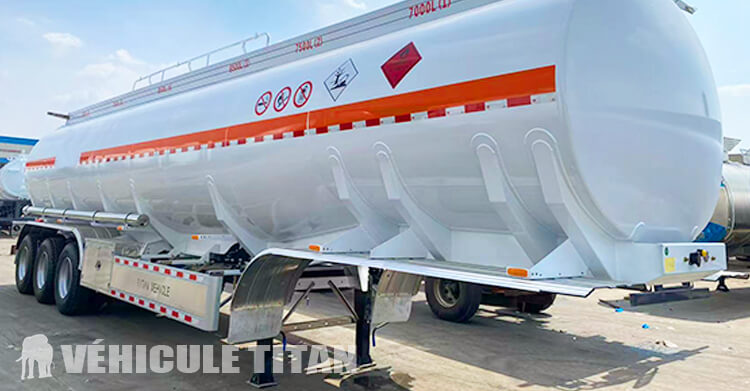 46000 Litres Semi Remorque Citerne &agrave; Vendre au Mali
