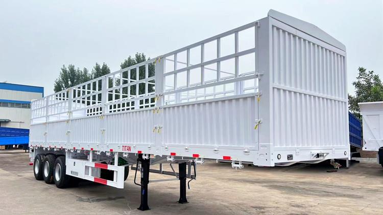 12.5M Tri Axle Fence Semi Trailer for Sale