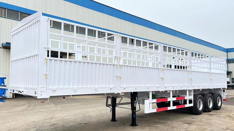 12.5M Tri Axle Fence Semi Trailer for Sale