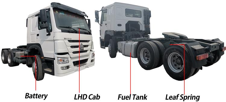 Used Howo Trucks Head Euro 2 10 Wheeler for Sale In Benin - Howo Sinotruk 2020