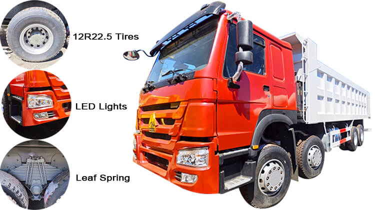 8x4 Howo Dump Truck 2023 for Sale in Nigeria