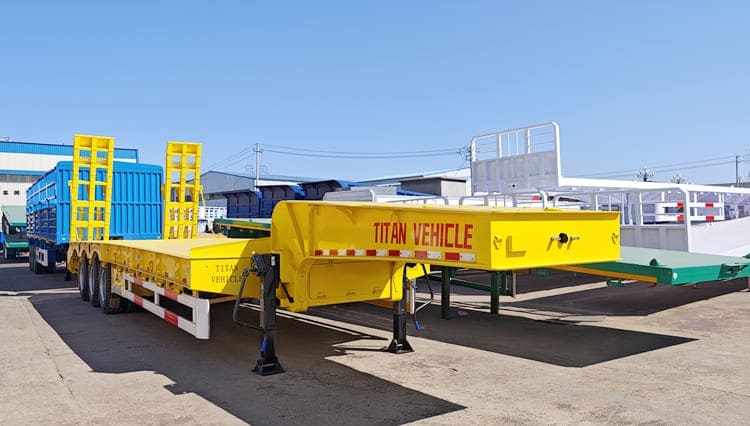 Semi Low Loader Trailer for Sale in Burundi