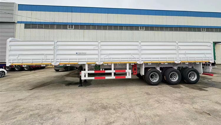 Semi-remorque pour marchandises en vrac &agrave; vendre au Gabon