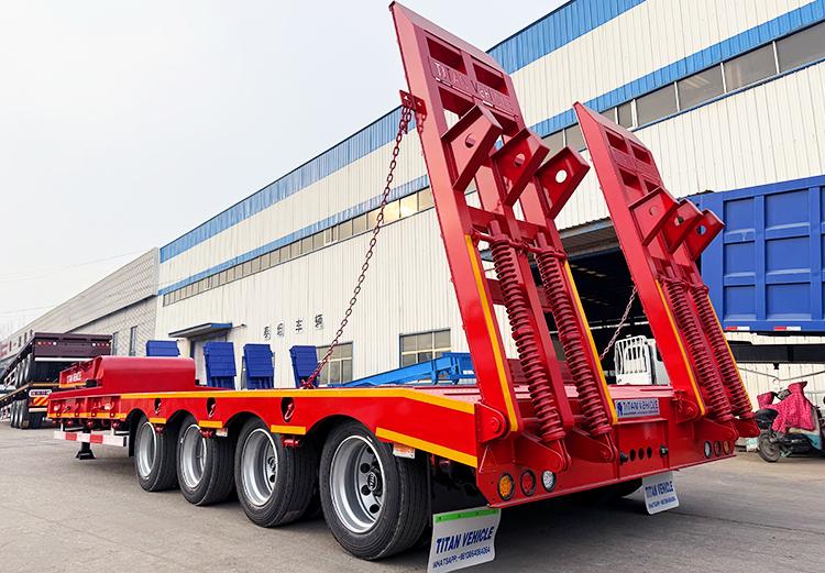 Prix Semi Remorque Porte Engin 4 Essieux au DR Congo