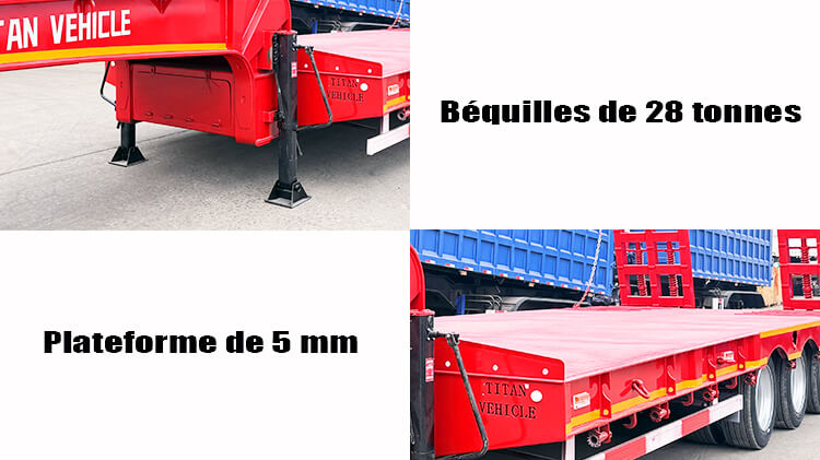 Prix Semi Remorque Porte Engin 4 Essieux au DR Congo