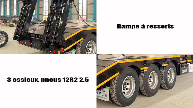 Transport en Porte Char &agrave; 3 Essieux &agrave; Vendre aux Seychelles