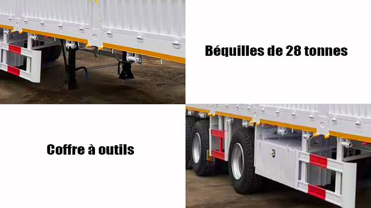 Remorque pour le Transport d'animaux à Vendre en Côte d'Ivoire