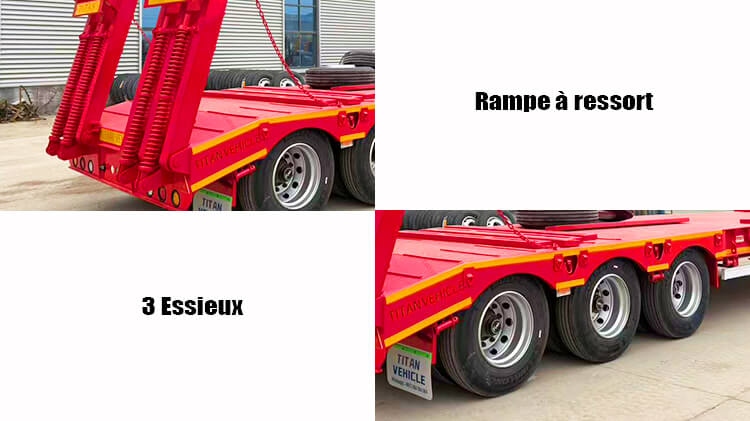 Camion Porte Char &agrave; 3 Essieux &agrave; Vendre Au Cameroun