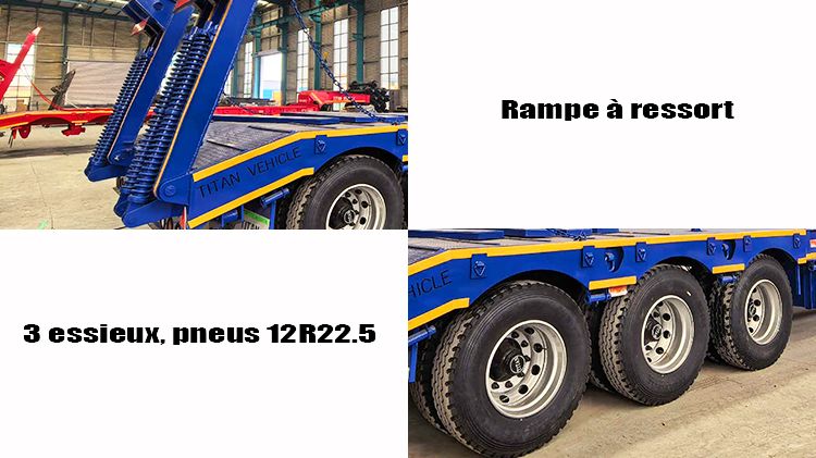 Camion porte char 3 essieux &agrave; Vendre au Kowe&iuml;t