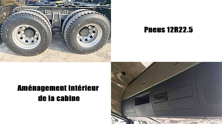 Prix Tracteur Routier 6x4 Nx Howo Neuf a Vendre en Côte d' Ivoire