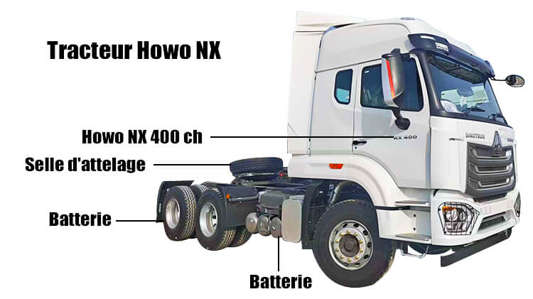 Prix Tracteur Routier 6x4 Nx Howo Neuf a Vendre en Côte d' Ivoire