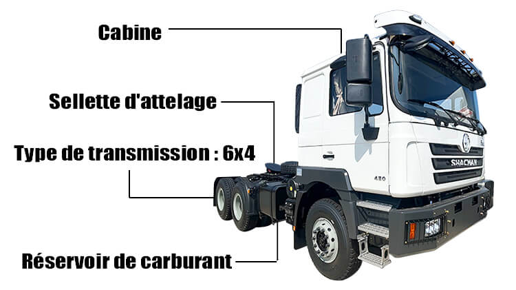 Tracteur Camion Shacman 10 Roues Prix Neuf au Congo