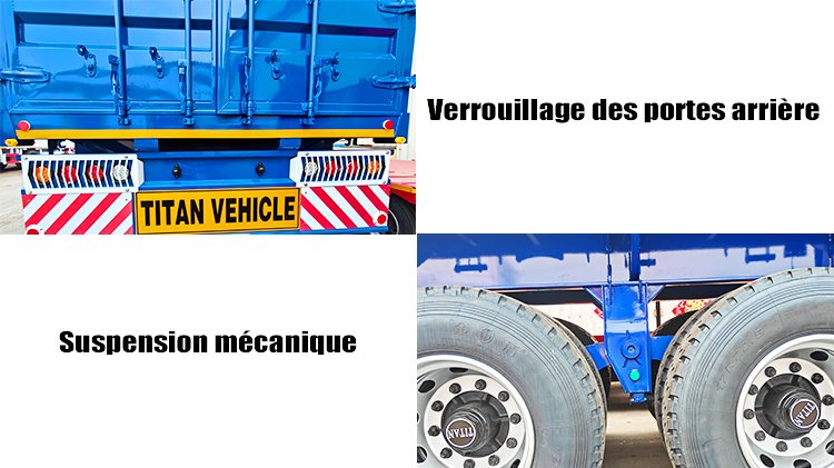Semi Remorque Plateau Avec Ridelles &agrave; Vendre &agrave; Conakry Guin&eacute;e