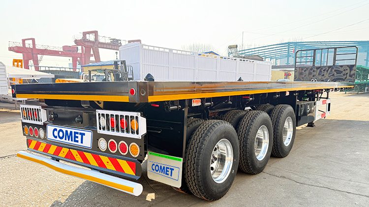 Semi Remorque Plateau Comet &agrave; 3 Essieux &agrave; Vendre en C&ocirc;te d'Ivoire
