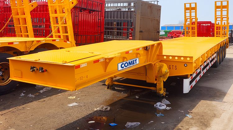 Semi Remorque Porte Engin &agrave; 4 Essieux Comet &agrave; Vendre en Tunisie