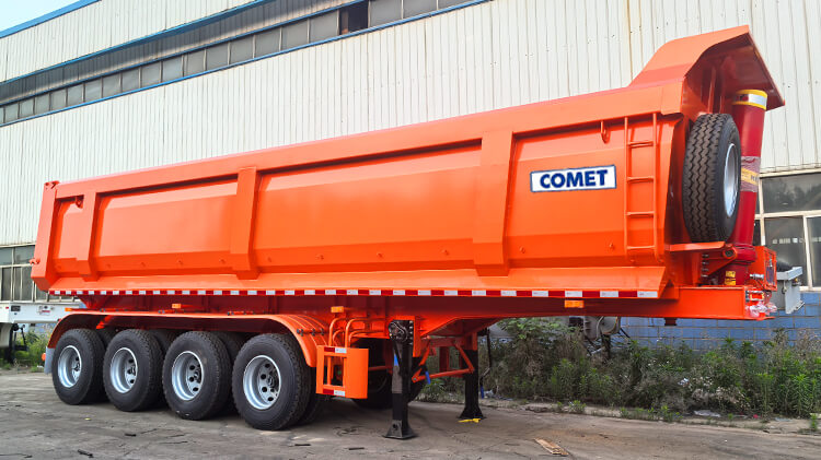 Semi Remorque Benne 4 Essieux Comet &agrave; Vendre en Guin&eacute;e