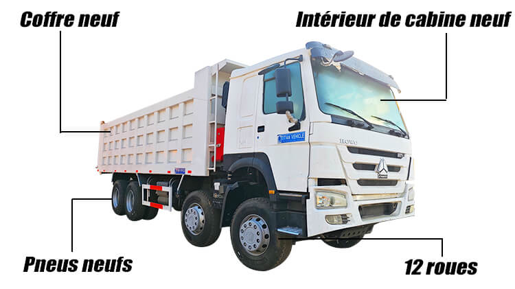 Camion Howo 12 Roues Occasion Prix &agrave; Kinshasa Congo