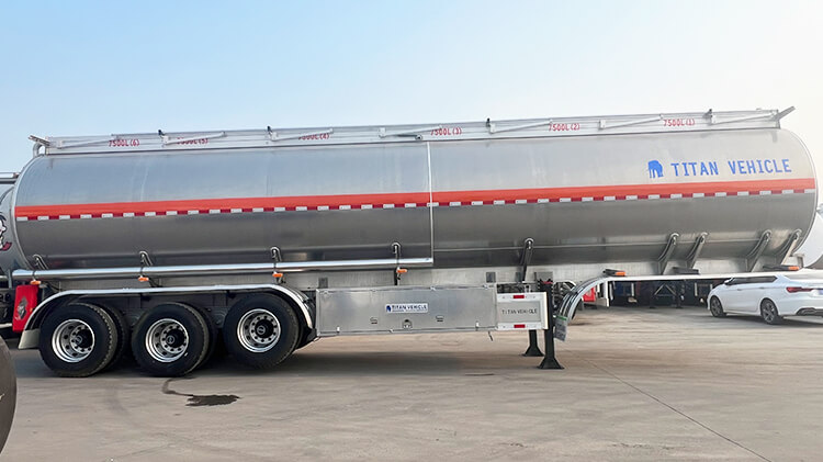 Semi Remorque Citerne Aluminium a Ventre au Mali | R&eacute;sistance & Anti-Corrosion