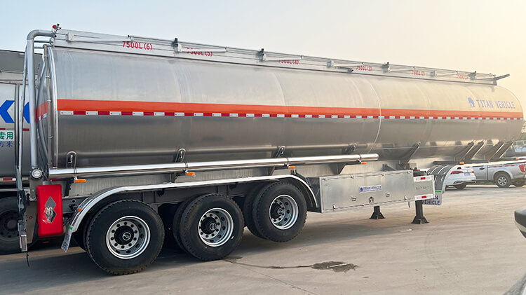 Semi Remorque Citerne Aluminium a Ventre au Mali | R&eacute;sistance & Anti-Corrosion