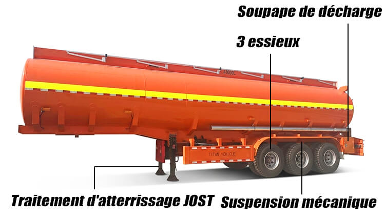 Semi Remorque Citerne Inox Alimentaire au Mali | Qualit&eacute;